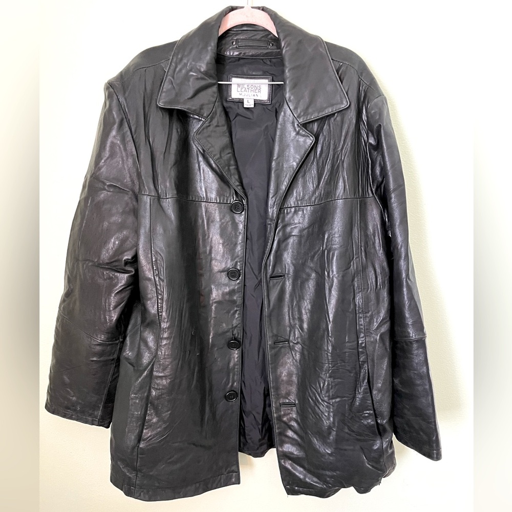 Used Vintage Leather Jacket